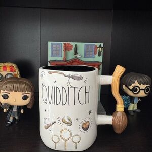 Quidditch Mug with Broom Handle